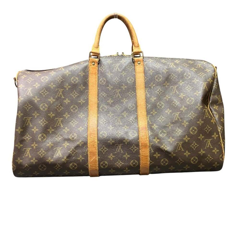 LOUIS VUITTON Brown Monogram Canvas Boston Bag - Picture 2 of 9